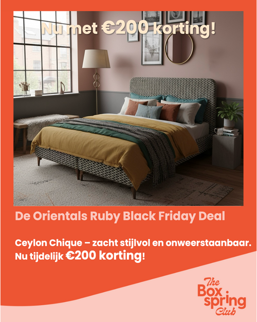 The Orientals Ruby 180x200 Black Friday Deal