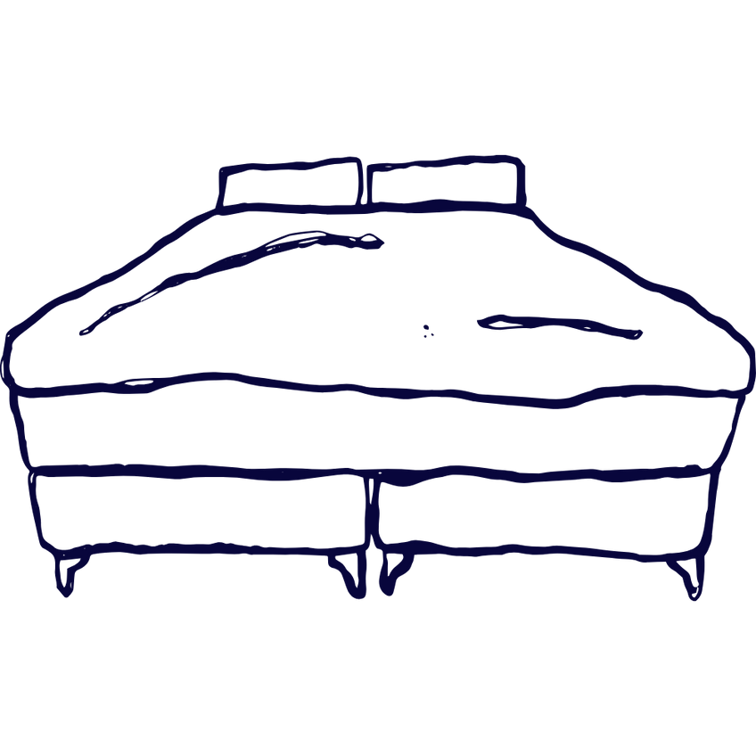 1 X Double Mattress