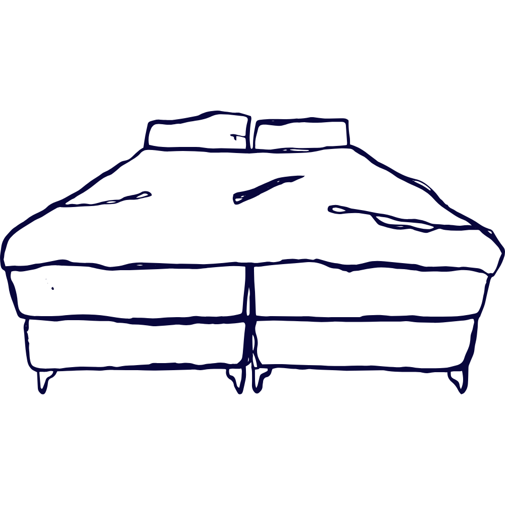 2 x enkele matrassen option image