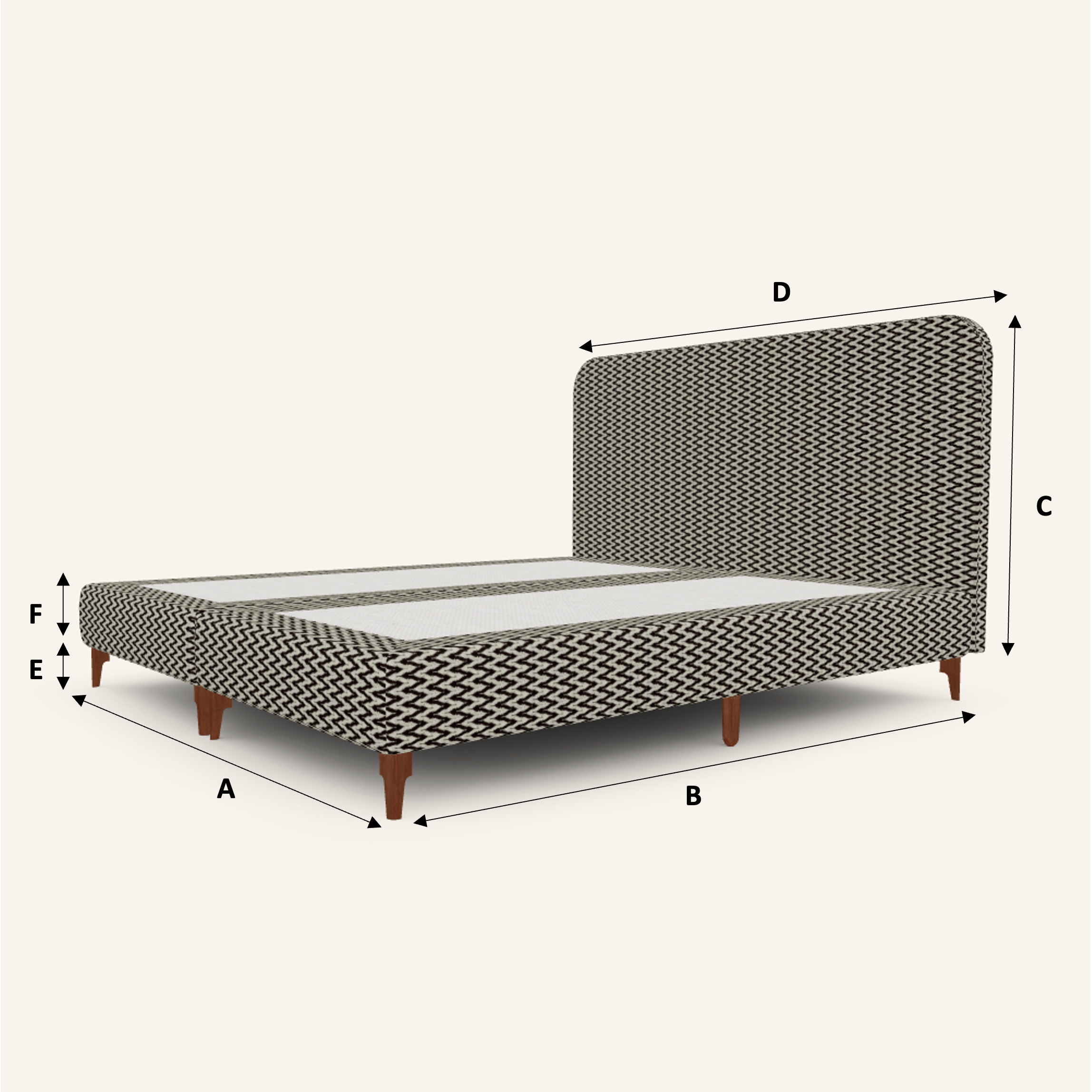 Bed dimension's image